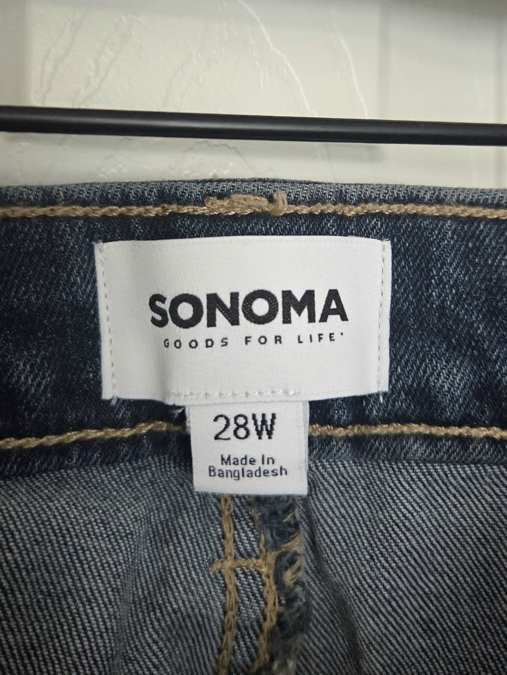 Sonoma New Dark Blue Women’s Mid-Rise Bootcut Jeans - Picture 6 of 12